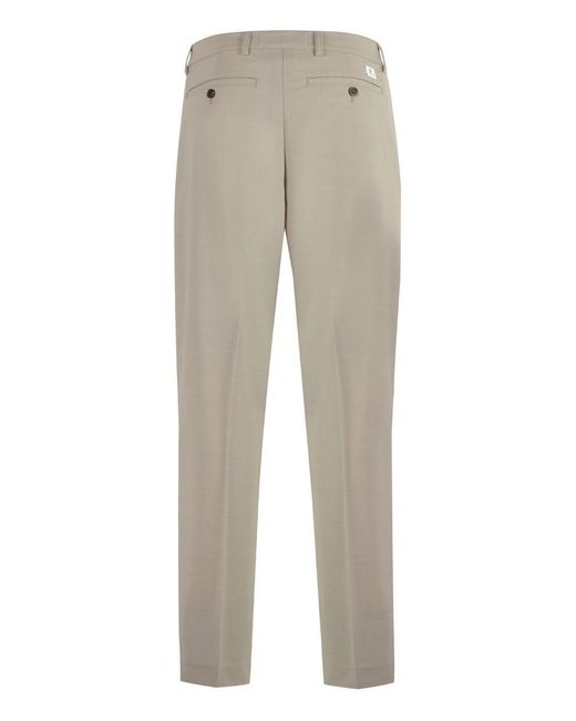 Department 5 Natural E-motion Wool Blend Trousers for men