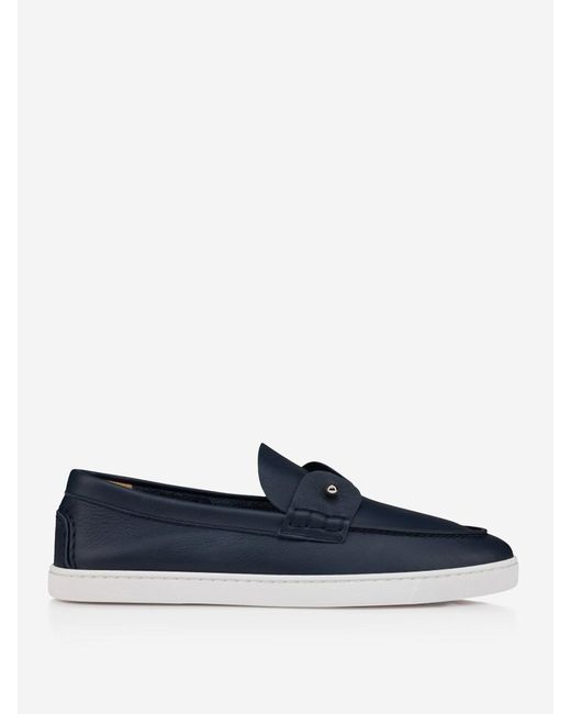 Christian Louboutin Blue Chamberlain Loafers for men