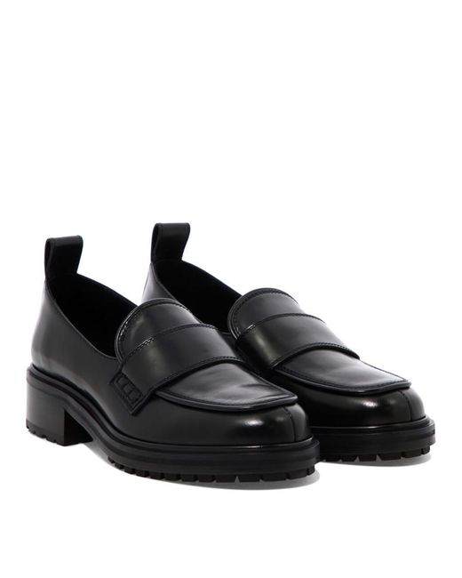 Aeyde Black "ruth" Loafers