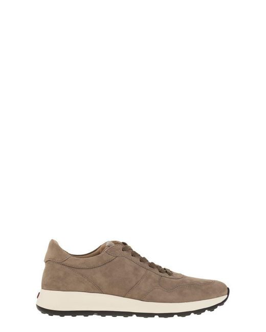 Tod's Brown Dot Suede Sneakers By Pashmy for men