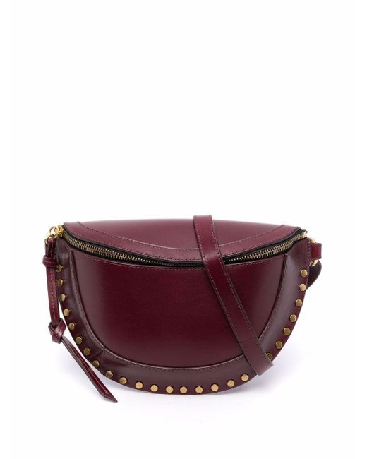 Isabel Marant Leather Marsupio Skano Bags in Red | Lyst