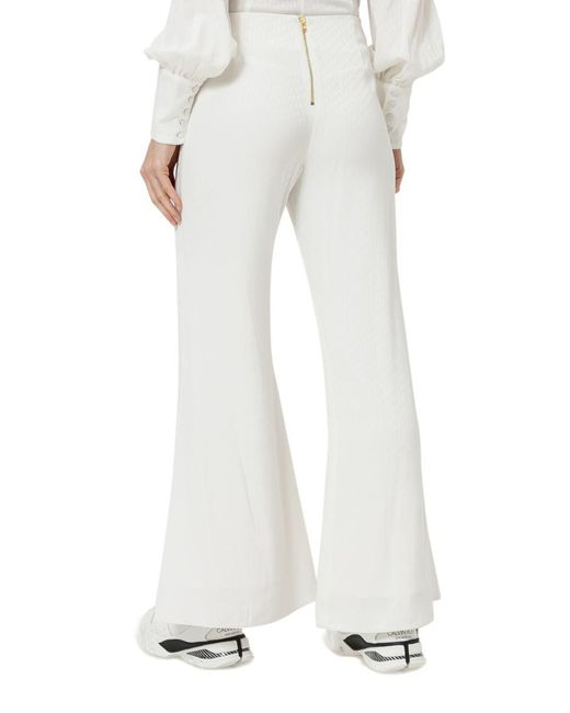 Alexis White Sloane Pants With Slits
