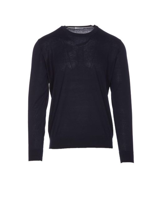 Paolo Pecora Blue Sweaters for men