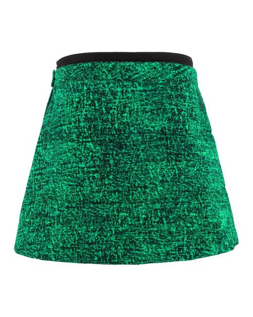 Moncler Genius Green "Jw Anderson" Padded Skirt