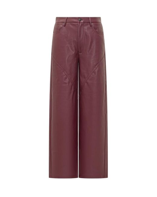 ROTATE BIRGER CHRISTENSEN Red Trousers