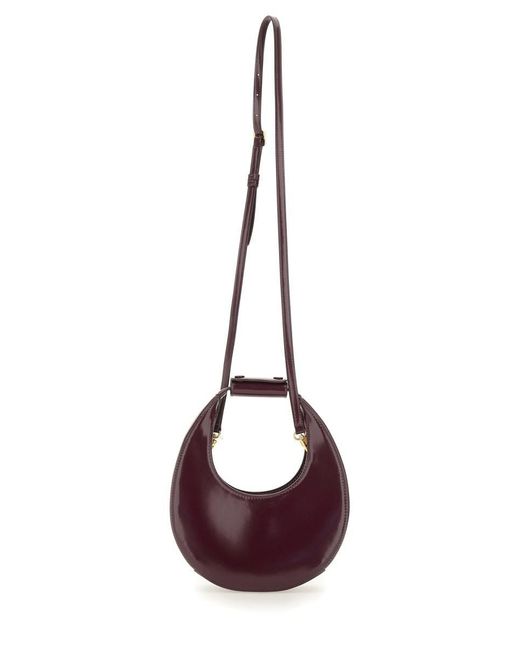 Staud Purple Mini "moon" Bag