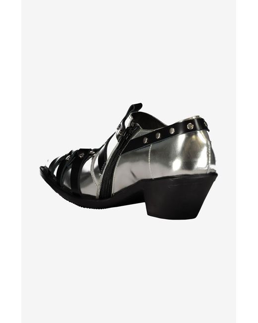 Junya Watanabe Black Ankle Boots With Stud Shoes