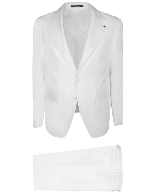 Tagliatore White Suits for men