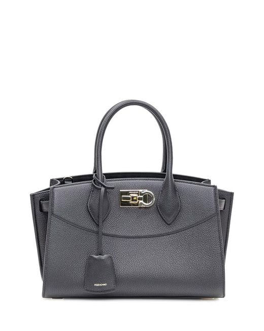 Ferragamo Gray Ferragamo Bag