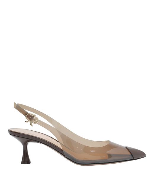 Gianvito Rossi Brown With Heel