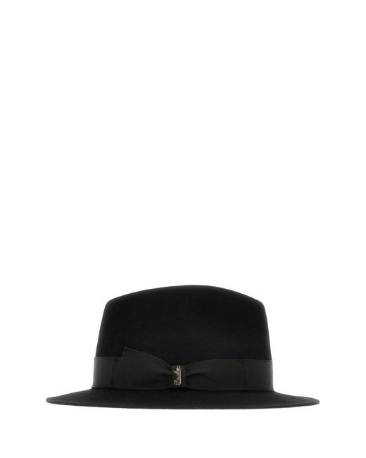 Borsalino Black Hats & Headbands