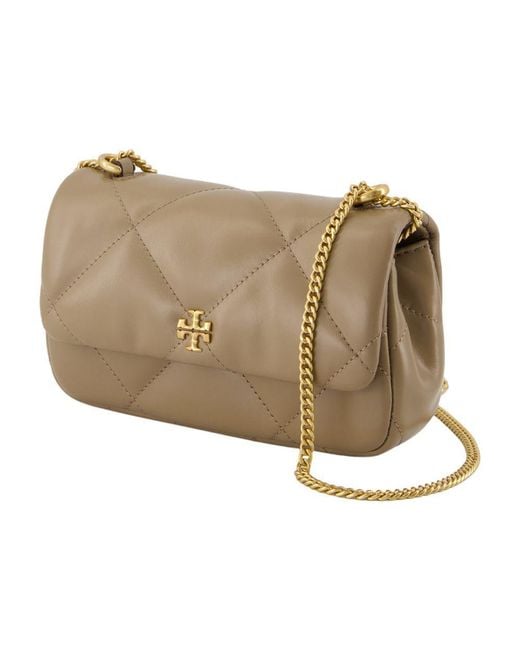 Tory Burch Natural Kira Diamond Mini Bag