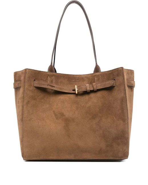 Tom Ford Brown Audrey Medium Tote Bag