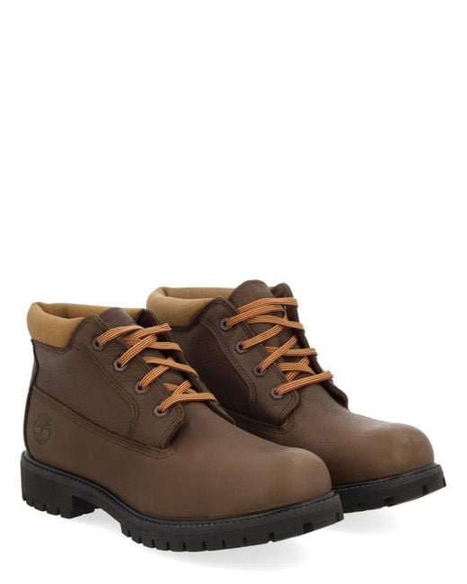 Timberland Brown Waterproof "Chukka" Boot for men
