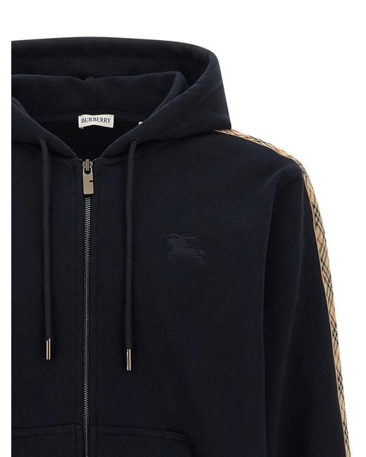 Burberry Blue 'Scott' Hoodie for men