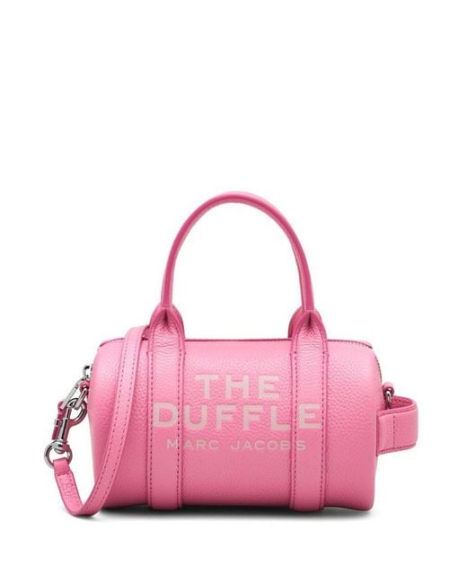Marc Jacobs Pink The Mini Leather Duffle Bag