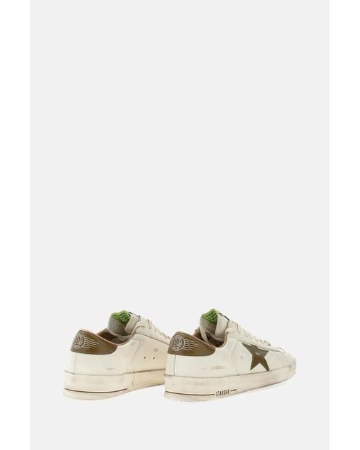 Golden Goose Deluxe Brand White "Stardan" Sneakers for men