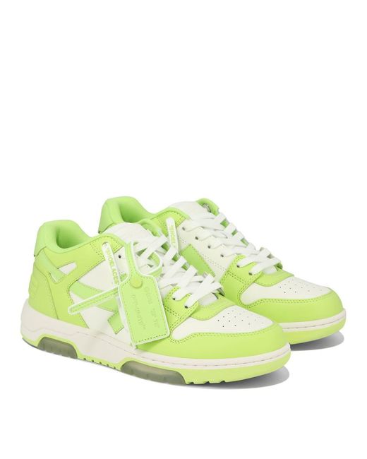 Off-White c/o Virgil Abloh Green Off- "Out Of Office" Sneakers for men