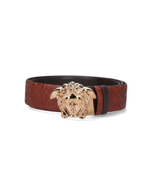 Versace Brown Belts for men