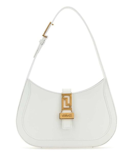 Versace White Handbags.