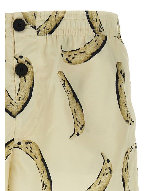 Jacquemus Natural 'Le Maillot Puntini' Swimsuit for men