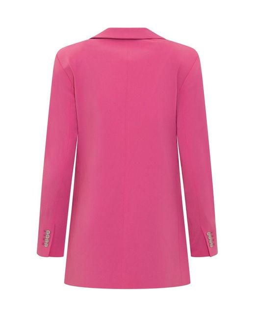 Michael Kors Pink Single-breasted Blazer Jacket