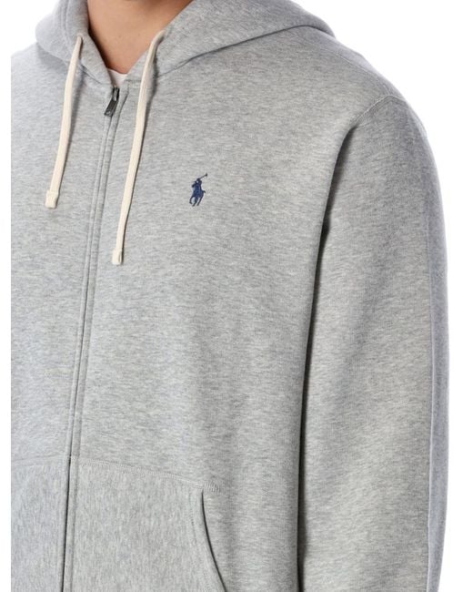 Polo Ralph Lauren Gray C/O Zip Hoodie