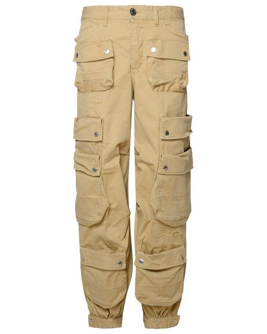DSquared² Natural Cotton Pants