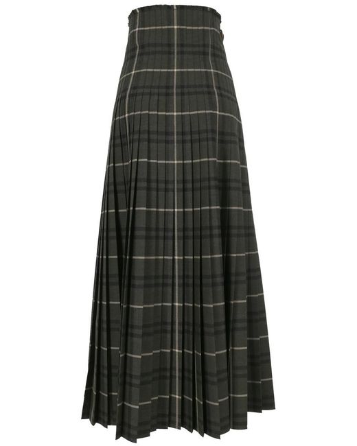Burberry Gray Skirts