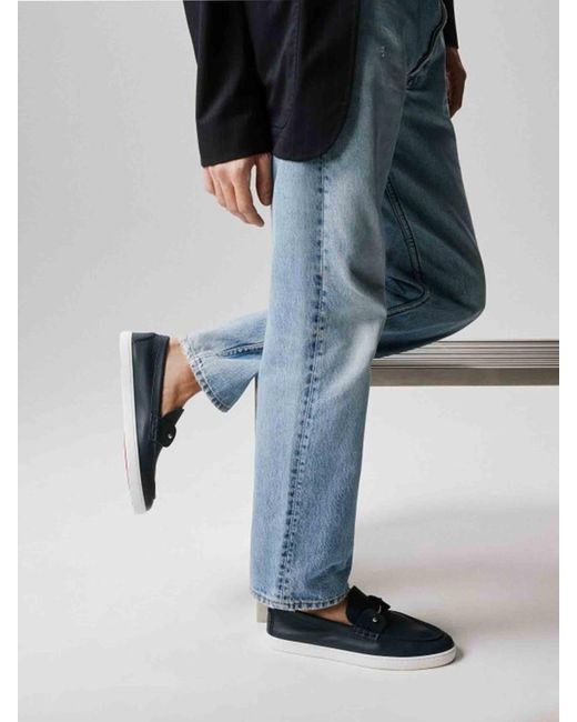 Christian Louboutin Blue Chamberlain Loafers for men
