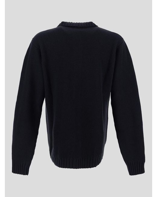 Barena Blue Sweaters for men