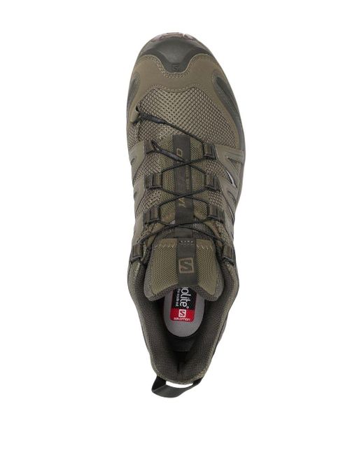 salomon green shoes