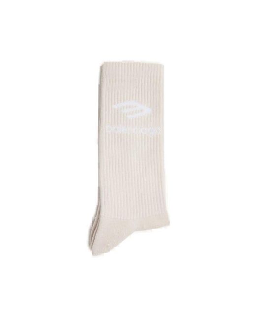 Balenciaga White Socks for men