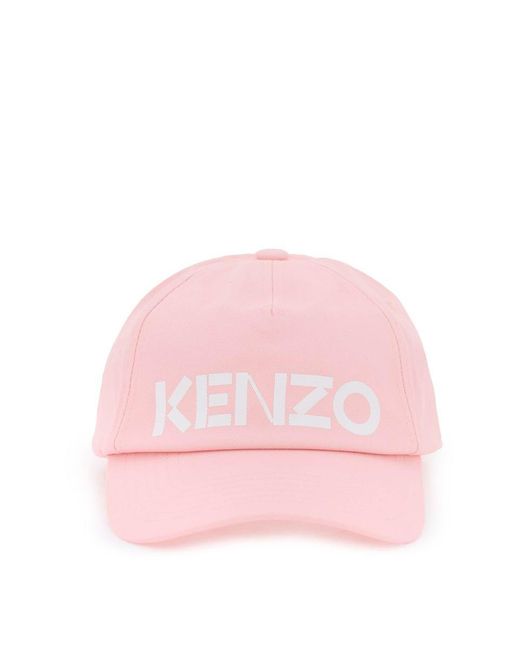 KENZO Pink Graphy Baseball Cap for men