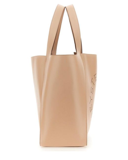 Stella McCartney Natural Tote Bag With Logo