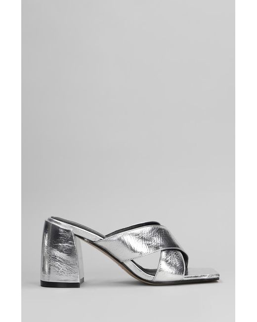 Alchimia Gray Slipper-Mule