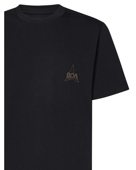 Roa Black T-shirt for men