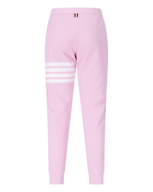Thom Browne 4 bar Pants in Pink Lyst UK