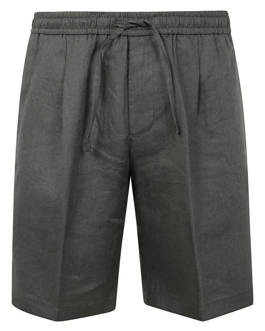 Michael Coal Gray Max Drawstring Bermuda Trousers Clothing for men