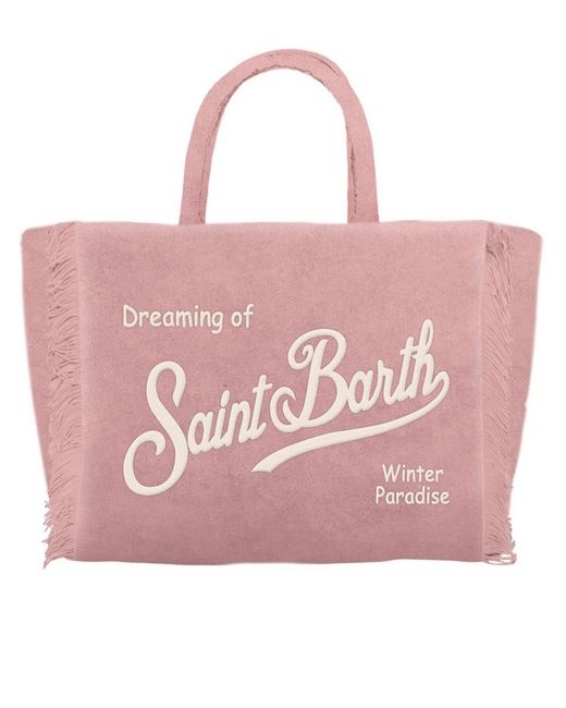 Mc2 Saint Barth Women's Pink Hand With Strap Bags