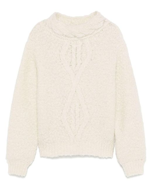 Isabel Marant Natural Romane Wool Pullover