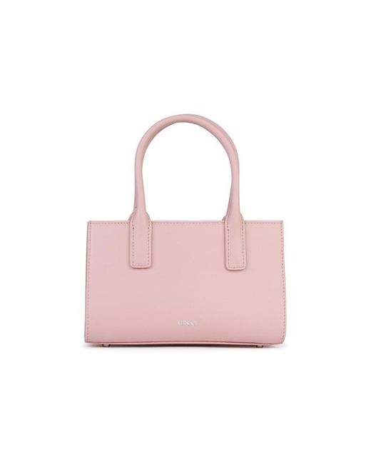 Versace Pink Small 'Medusa '95' Light Leather Bag