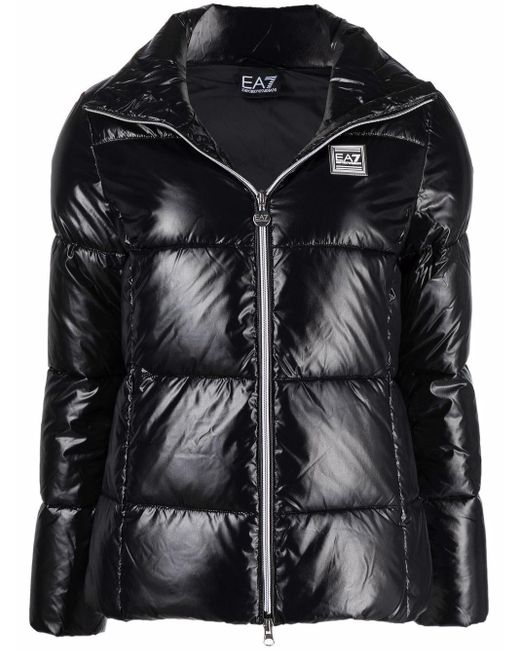 black ea7 coat
