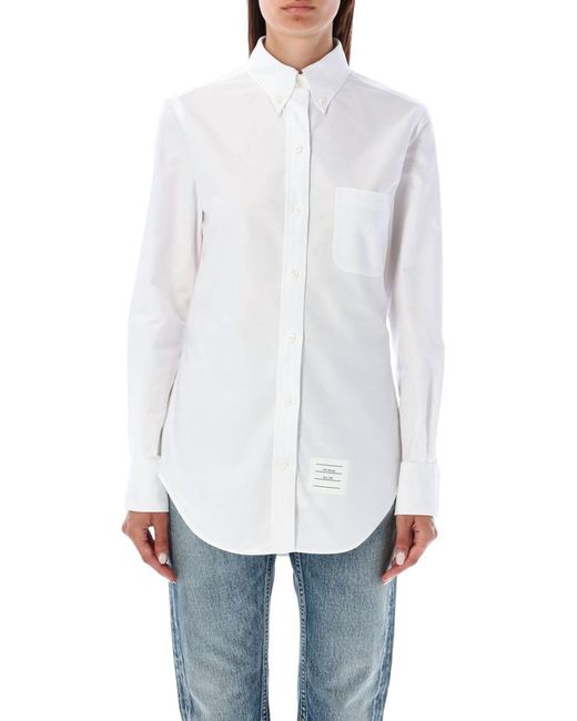 Thom Browne White Oxfrod Shirt