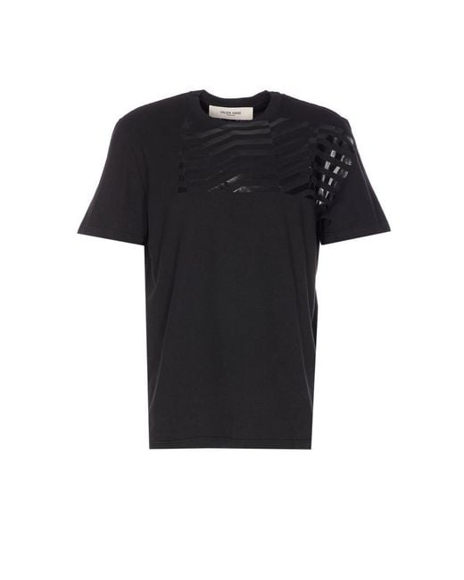 Golden Goose Deluxe Brand Black T-Shirts And Polos for men