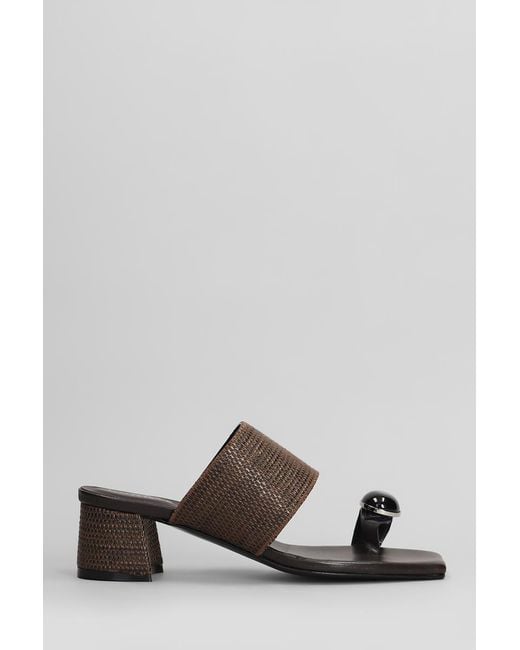 Donnarã¬ Brown Slipper-Mule