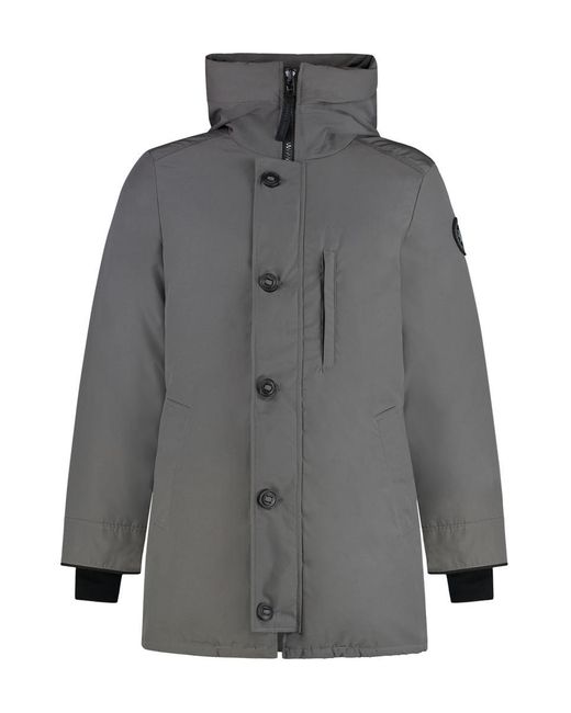 Canada Goose Gray Chateau Hooded Parka for men