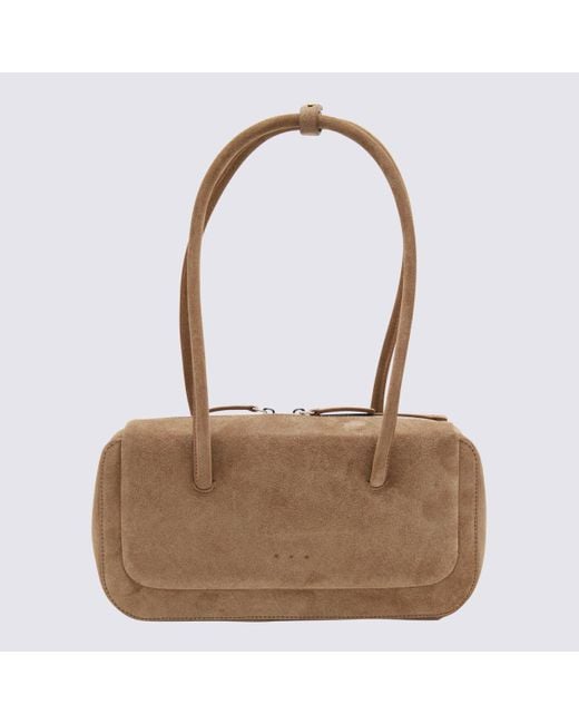 Aesther Ekme Brown Lagune Bowling Top Handle Bag