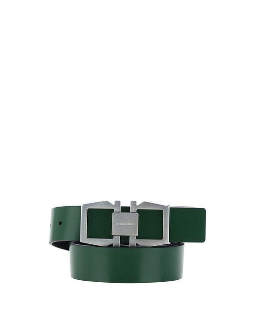 Ferragamo Green Belts E Braces for men