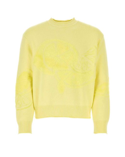 House Of Sunny Yellow Knitwear for men